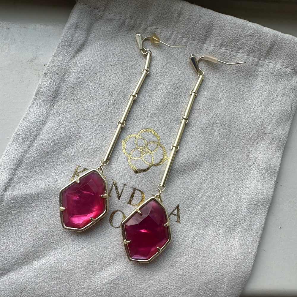 Kendra Scott Gold Drop Earrings